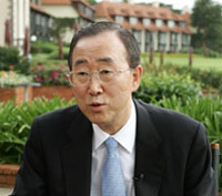 Le secrétaire des Nations unies, Ban Ki-moon.(Photo : AFP)