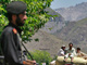 Des hommes fuient les zones de combat dans la vallée de Swat et ses environs, dans le nord-ouest du Pakistan, le 13 mai 2009.( Photo : Reuters )