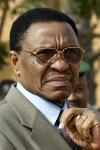  Mamadou Tandja, Président du Niger.( Photo : AFP )