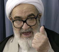 Le grand ayatollah Hossein Ali Montazeri a mis, ce 25 juin 2009, en garde le pouvoir iranien contre la répression des protestations.(Photo : Raheb Homavandi/Reuters)