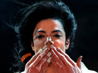 Michael Jackson le 8 mai 1996.(Photo : Eric Gaillard/Reuters)