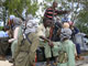 Des islamistes radicaux d'al-Chabaab au sud-ouest de Mogadischio le 22 juin, où les combats se sont intensifiés.(Photo : Omar Faruki/Reuters)