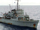 <em>Le Caboclo,</em> un navire de&nbsp;l'armée brésilienne impliqué dans la mission de recherches du vol Air France 447, a repêché deux corps&nbsp;à environ 400 km des îles Fernando de Noronha, le 6 juin 2009.(Photo : AFP)
