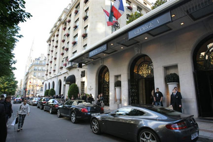 Le prestigieux hôtel George V.(Photo: AFP)