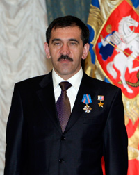 Le président de la région russe autonome d'Ingouchie, Iounous-Bek Yevkourov.( Photo : Reuters )