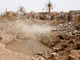 Le site de l'explosion du camion piégé, près de Kirkouk, le 20 juin 2009.(Photo : Reuters)