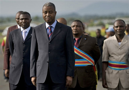 Le Premier ministre congolais Adolphe Muzito, le 4 novembre 2008.( Photo : AFP )