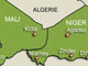 C'est dans la zone frontalière du Mali et du Niger que Edwin Dyer avait été enlevé.(Carte : L. Mouaoued/RFI)