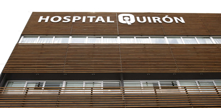 Vue de l'hôpital Quiron à Barcelone, où le président gabonais, Omar Bongo est décédé, le 8&nbsp;juin 2009.(Photo : Reuters)