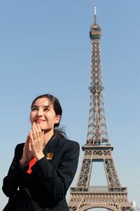 Roxana Saberi à Paris, le 24 juin 2009. (Photo : Reuters)