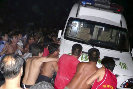 Les affrontements entre des salariés mécontents et la police anti-émeute se multiplient en Chine.(Photo : Reuters)