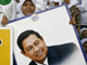 Rassemblement monstre, ce 4 juillet à Jakarta, des partisans du président sortant Susilo Bambang Yudhoyono, surnommé SBY.(Photo : Crack Palinggi/Reuters)