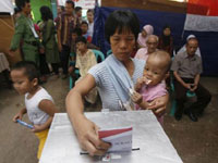 176 millions d'Indonésiens sont appelés à élire leur président.( Photo: Crack Palinggi / Reuters )