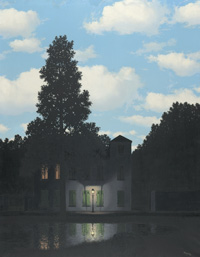 "L'Empire des lumières" (1954).© Adagp 2009