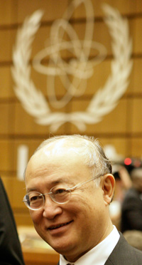 Le diplomate japonais Yukiya Amano, le 2 juillet 2009.(Photo : Reuters)