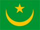 Drapeau de la République islamique de Mauritanie.