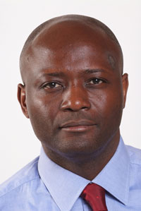 Bruno Ben Moubamba, potentiel candidat à l'élection présidentielle gabonaise.(Source : www.moubamba.org)