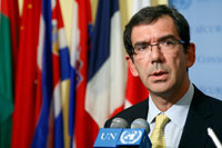 Jean-Maurice Ripert, ambassadeur français au Nations unies.(Photo : UN Photo/E. Debebe)