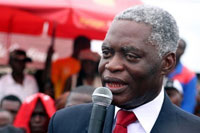 Pierre Mamboundou, leader de l'Union du peuple gabonais.(Photo: DR)