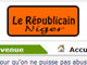 Le site internet du <em>Républicain Niger</em>