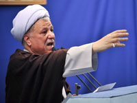 L'ancien président iranien Ali Akbar Rafsandjani, a publiquement déclaré, vendredi 17 juillet, que l'Iran était en «&nbsp;<em>crise</em>&nbsp;».(Photo : Reuters)