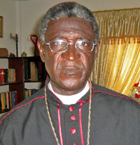 Monseigneur Albert David Guillaume Gomez, l'évêque anglican de Guinée et de la Guinée Bissau, facilitateur de la commission ad hoc. (Photo : DR)