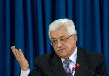 Le président palestinien Mahmoud Abbas, le 13 août 2009.(Photo : Reuters)