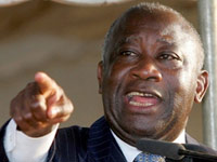 Le chef de l’Etat, Laurent Gbabgo, a établi  deux ordonnances et un décret, repoussant la publication de la liste électorale provisoire à fin octobre 2009.(Photo : AFP)