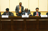 La deuxième phase des pourparlers malgaches commence ce mardi 25 août à Maputo.(Photo : Carlos Litulo / AFP)