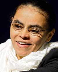 La sénatrice et ancienne ministre de l’environnement Marina Silva.(Photo : Evaristo SA / AFP)