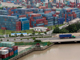 Vue générale d’un port à conteneurs à Shanghai (Chine), le 11&nbsp;août 2009.(Photo : Reuters)