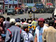 Les Malgaches descendent encore dans les rues pour réclamer plus de démocratie. Ici, une manifestation à Antananarivo le 11 septembre 2009.(Photo : Grégoire Pourtier/AFP)