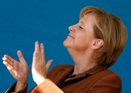 La chancelière allemande Angela Merkel.(Photo : Fabrizio Bensch / Reuters)