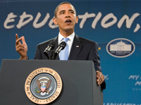  Barack Obama, Président des Etats-Unis.(Photo : Larry Downing/Reuters )