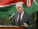 Michael Ranneberger, l'ambassadeur américain, lors de son discours à Nairobi, le 24 septembre 2009.(Photo : Reuters)