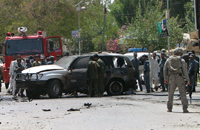 L’attentat suicide de Mithalarm a fait au moins 22 morts dans la province de Laghman, le 2 septembre 2009.(Photo : Reuters)