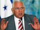 Le président de facto du Honduras, Roberto Micheletti, le 22 septembre 2009.(Photo : Reuters)