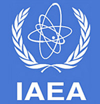 Le logo de l'AIEA (Agence internationale de l'énergie atomique)(Crédits : DR)