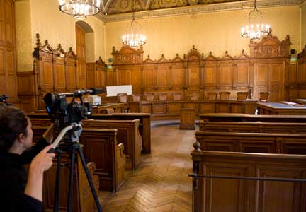 Vue générale du tribunal de Paris.(Photo : Philippe Wojazer / Reuters)