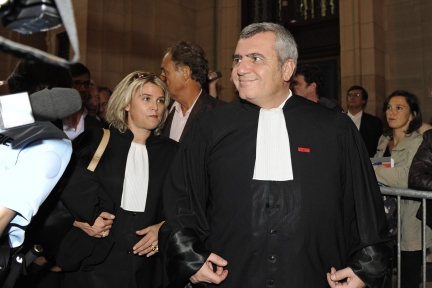 Me Thierry Herzog, l'avocat de Nicolas Sarkozy dans le procès Clearstream. 

		(Photo : Gonzalo Fuentes/Reuters)