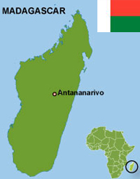Carte de Madagascar.(Carte : RFI)