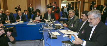 Les négociations entre l'Iran et l'AIEA ont débuté lundi 19 octobre, à Vienne.(Photo : Herwig Prammer/Reuters)