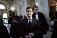 Imad Lahoud au palais de justice, le 22 octobre 2009.(Photo: AFP)
