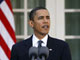 Le président des Etats-Unis Barack Obama à la Maison Blanche lors de son discours après avoir été distingué par le prix Nobel de la Paix, le 9 octobre 2009.(Photo : Reuters)