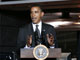 Le président des Etats-Unis, Barack Obama (c), lors de son discours au Centre national de lutte contre le terrorisme en Virginie, le 6 octobre 2009.(Photo : Reuters)