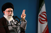 L'ayatollah Ali Khamenei le 3 novembre 2009 à Téhéran.(Photo : Reuters)