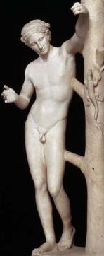 Hermes Sauroktonos, I w. p.n.e., Paryż, Luwr© Musée du Louvre / Daniel Lebée et Carine Deambrosis