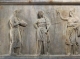 Trzy muzy, płyta dekoracyjna bazy pomnika, ok. 330 p.n.e., Ateny, Muzeum Archeologiczne© National Archaeological Museum/Hellenic Ministry