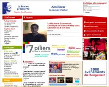 strona internetowa Ségolène Royal