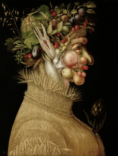 Giuseppe Arcimboldo, <em>Lato</em>, olej na desce, 66,6x50,5cm©Kunsthistorisches Museum Wien, Gemäldegalerie